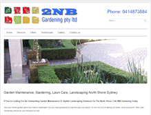 Tablet Screenshot of 2nbgardening.com